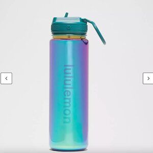Brand NEW Lululemon Back to Life Sport Bottle 24oz Straw Lid